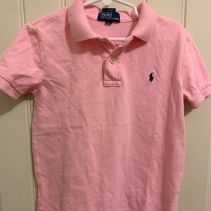 🌼SPRING READY🌼 POLO Ralph Lauren PINK Polo Shirt Boys 5